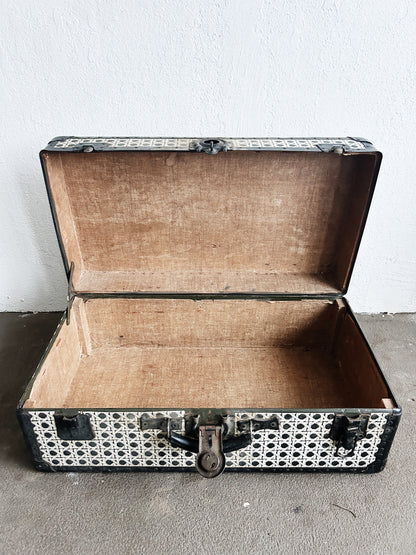 Antique Shwayder Bros. Trunk/Foot Locker