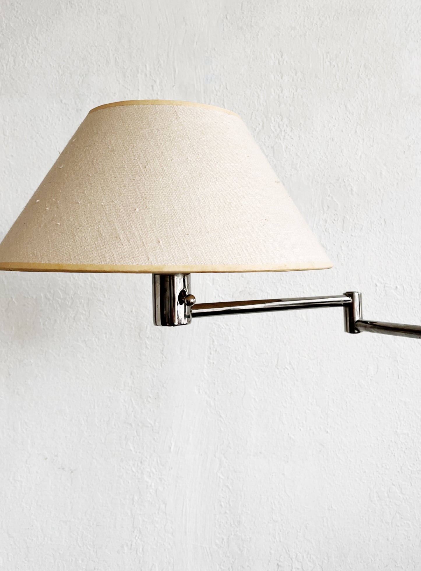 Walter Van Nessen Chrome Floor Lamp