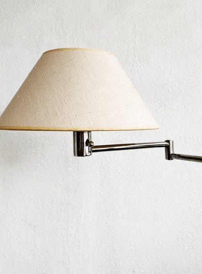 Walter Van Nessen Chrome Floor Lamp