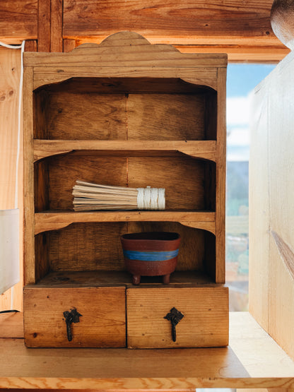 Faded Wood  Apothecary Shelf