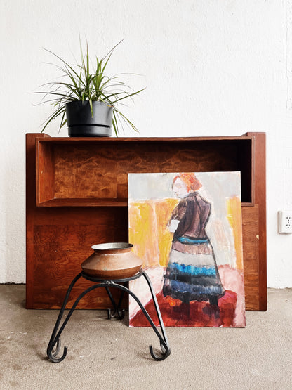 Vintage Chunky Headboard Shelf