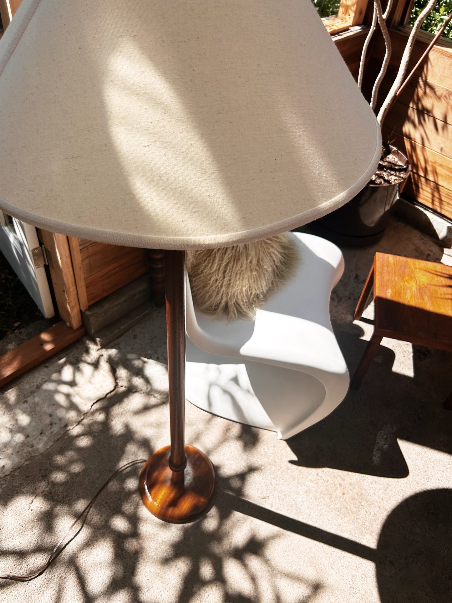 Danish Modern Teak Floor Lamp
