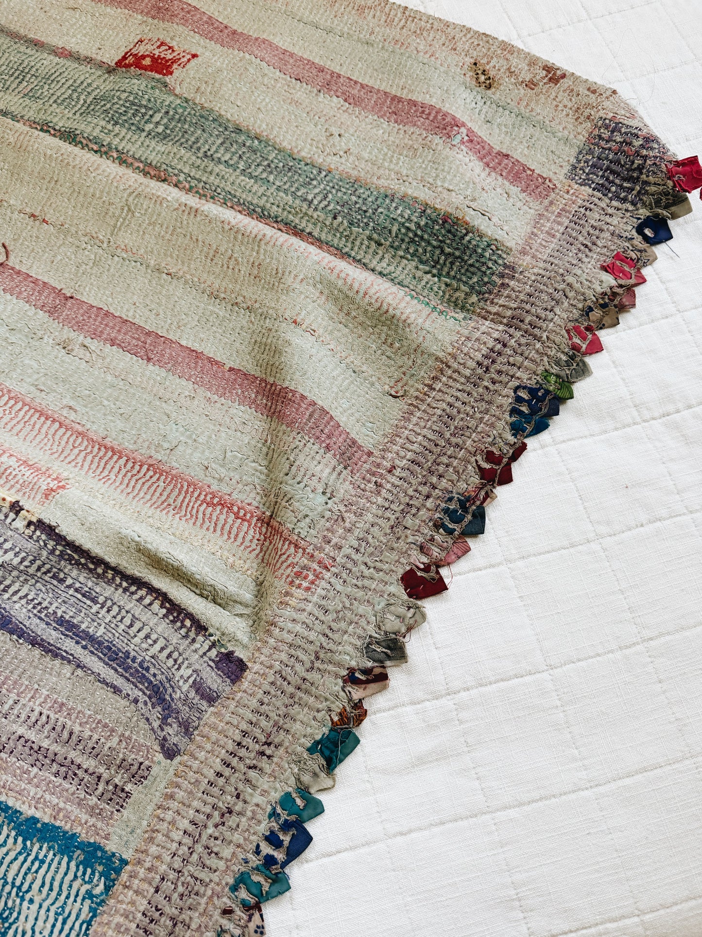 Vintage Patchwork Kantha Quilt