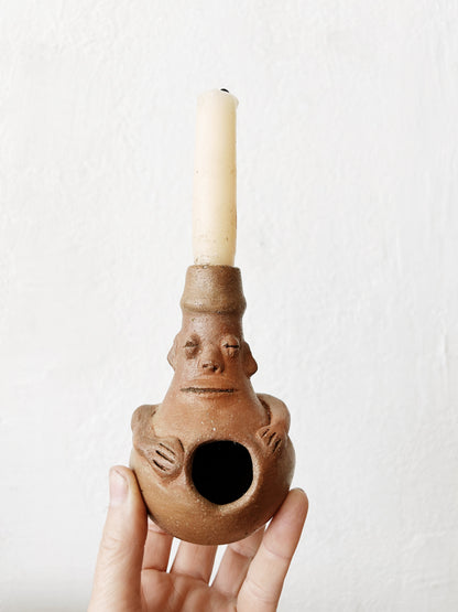 Mini Figural Terra Cotta Chiminea