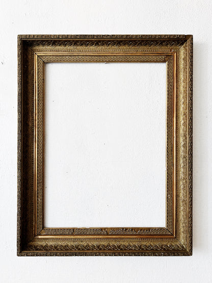 Large Antique Gesso Frame