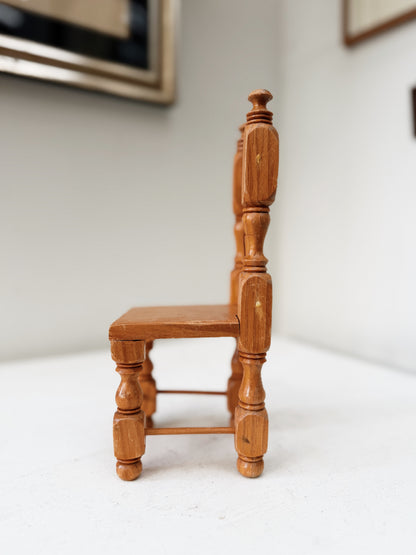Vintage Handmade Chair Model