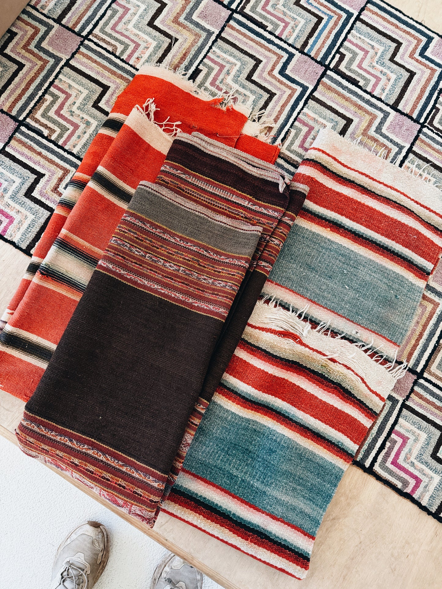 Vintage Wool Area Rug