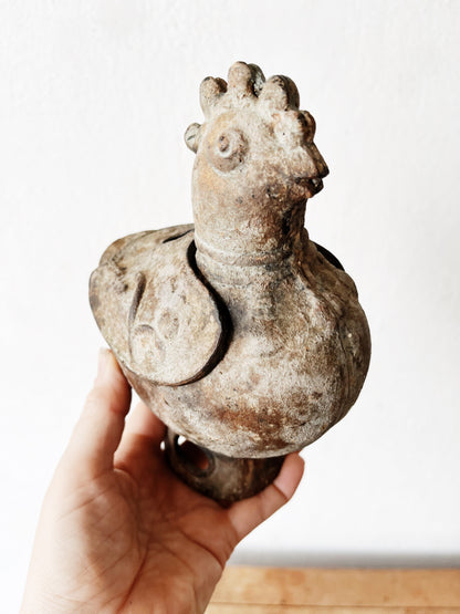 Rare Japanese Cast Iron Koro Incense Burner