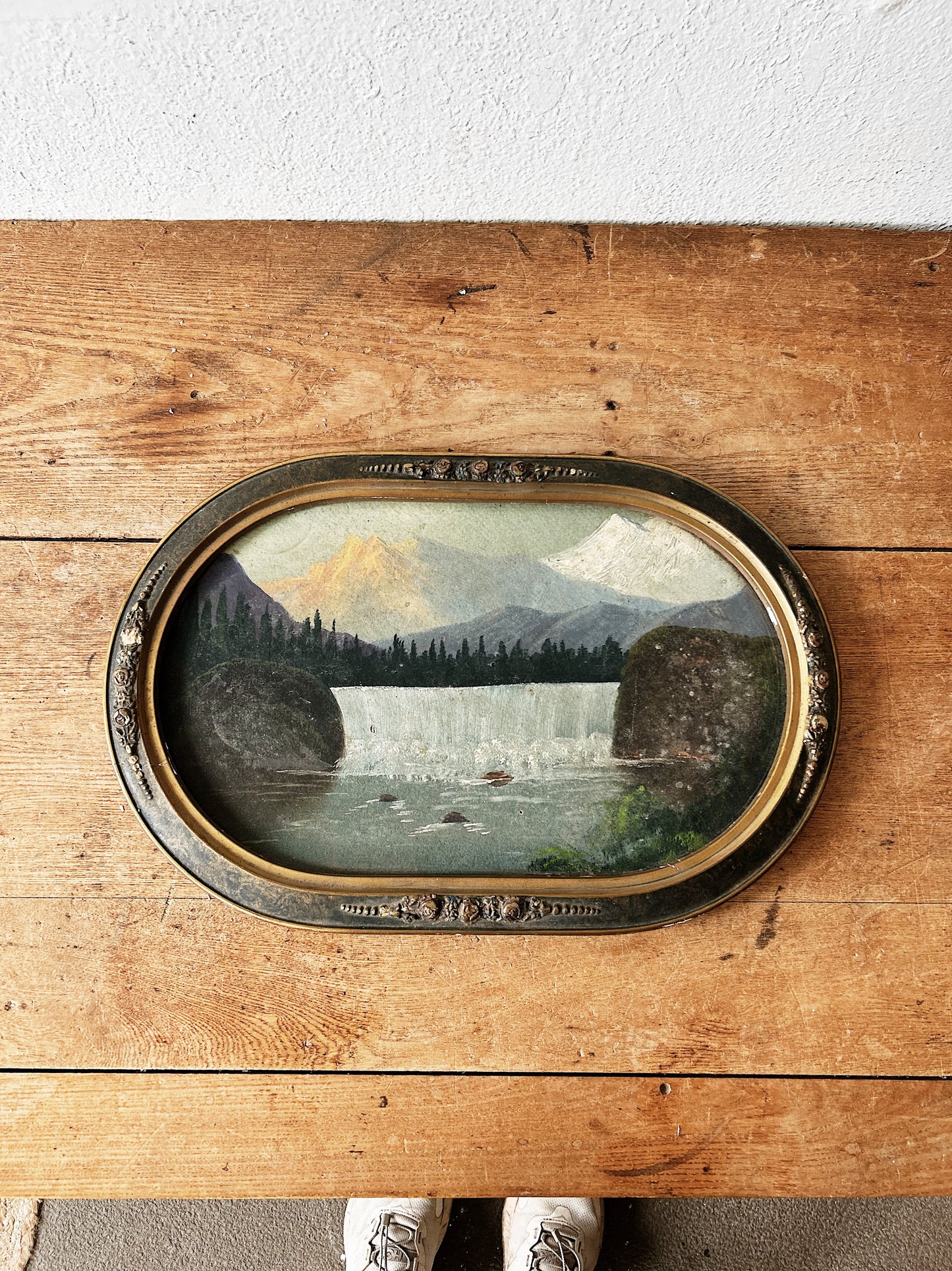 Antique Landscape Painting