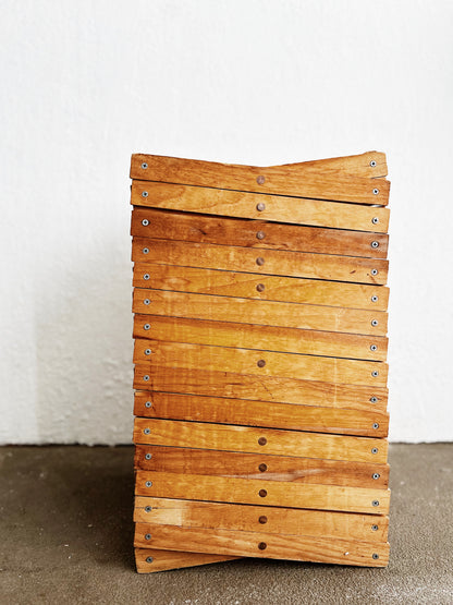 Giant Wood Accordion Sculpture