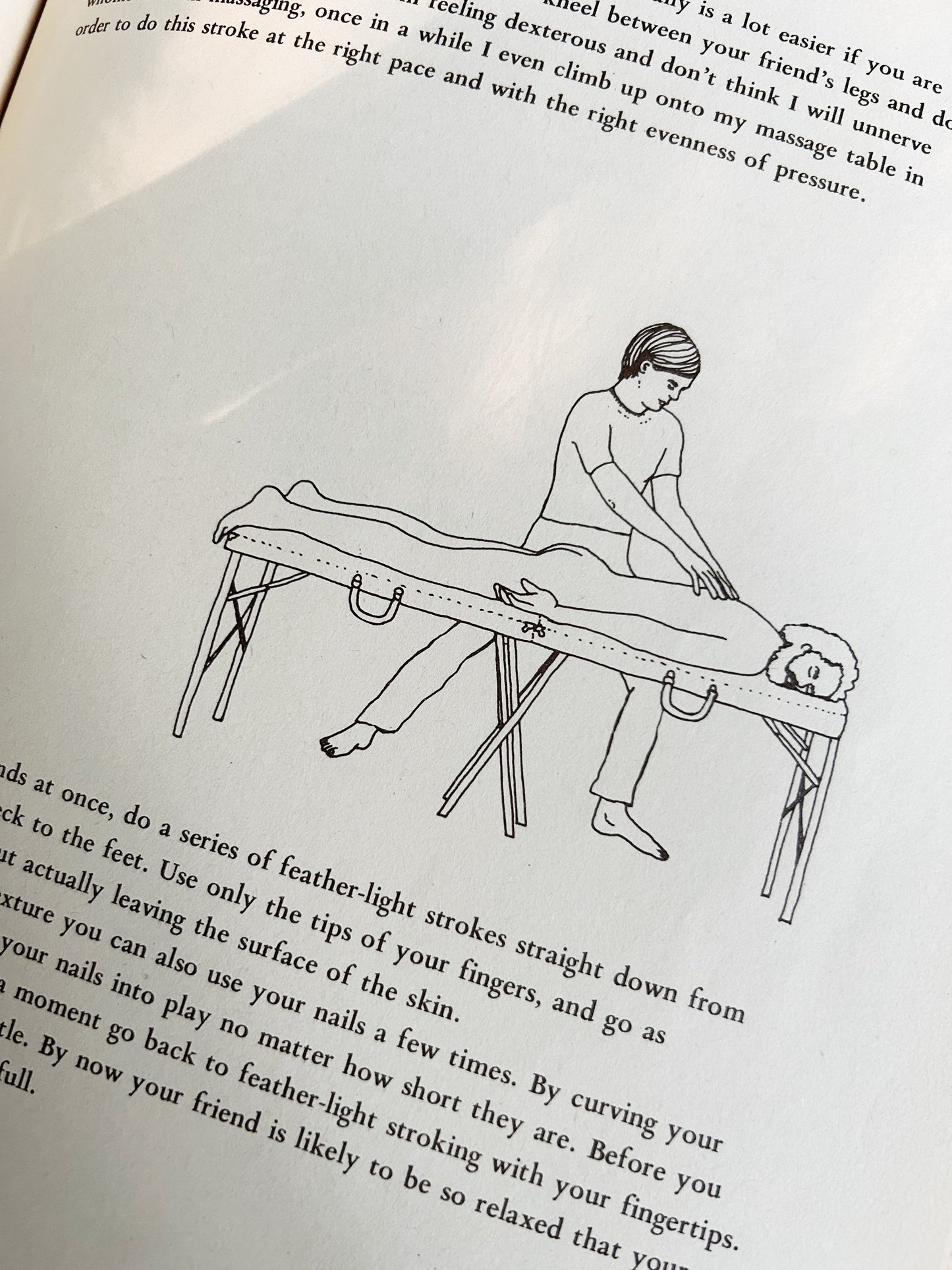 Vintage 1970s Massage Book