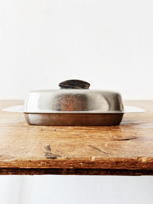 Mid Century Selandia Denmark Butter Dish