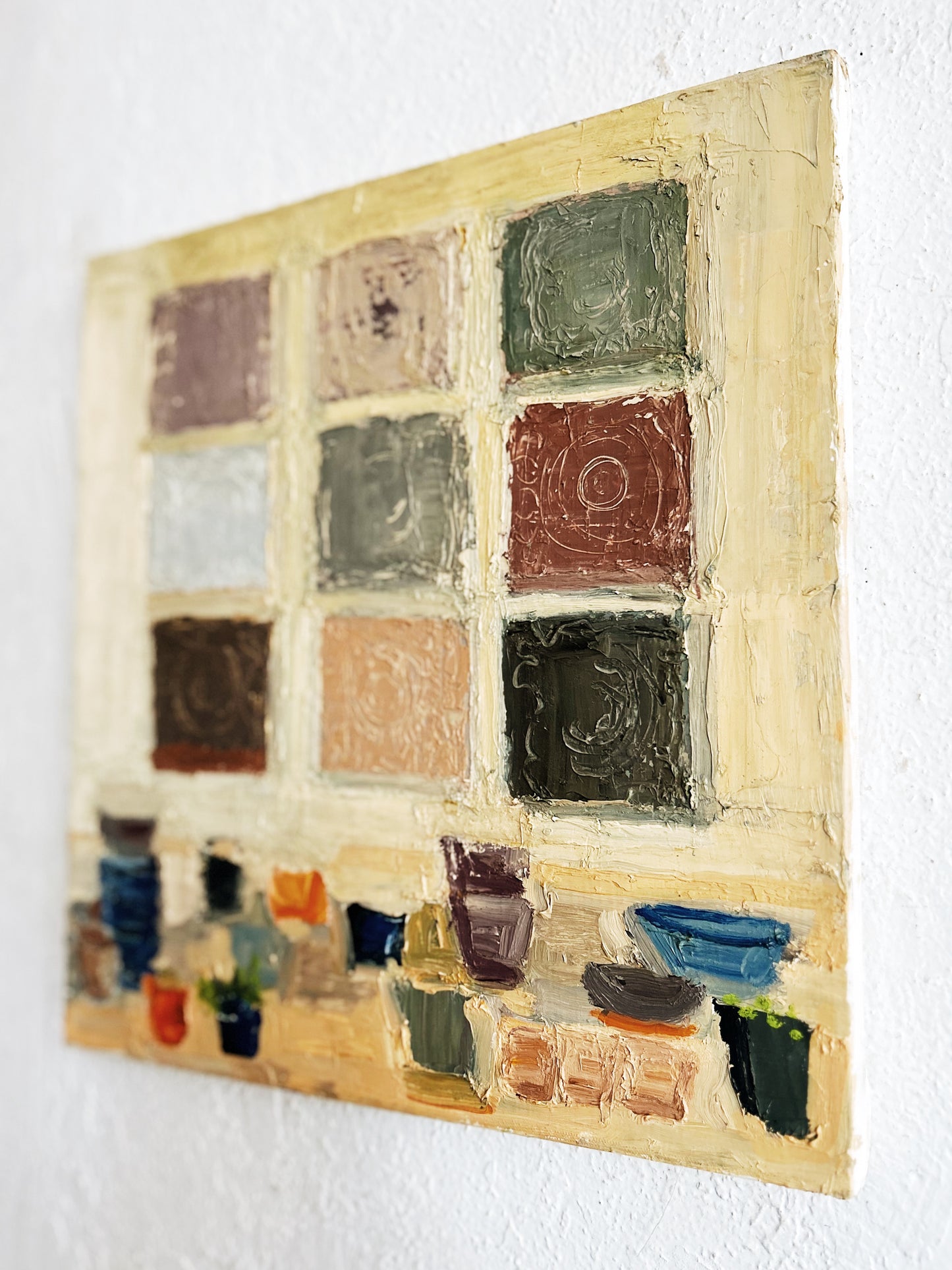 Colorful Abstract Expressionist Painting