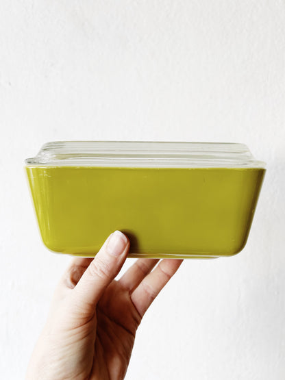 Mid Century Pyrex Storage Dishes Pair