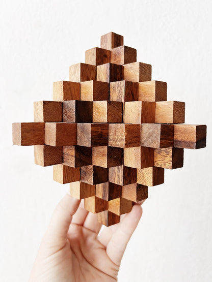 Japanese Interlocking Wooden Puzzle
