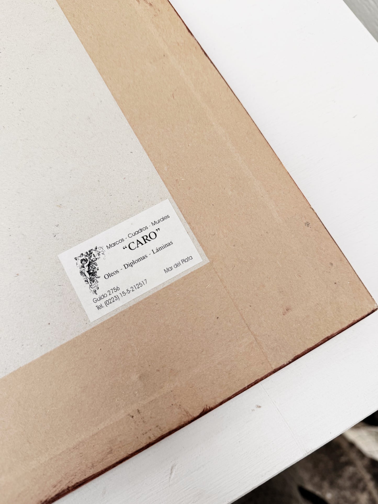 Vintage 1970s Abstract Landscape Painting