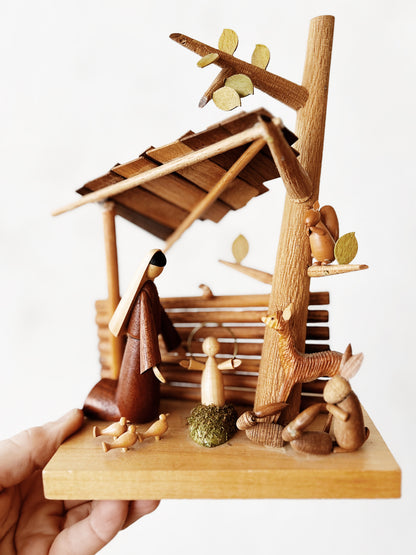 Vintage Polish Nativity
