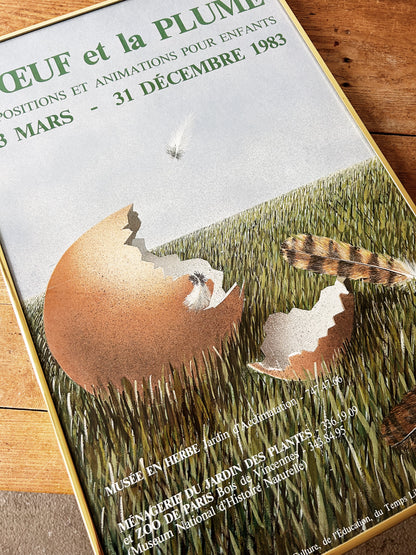 Vintage French Gallery Poster