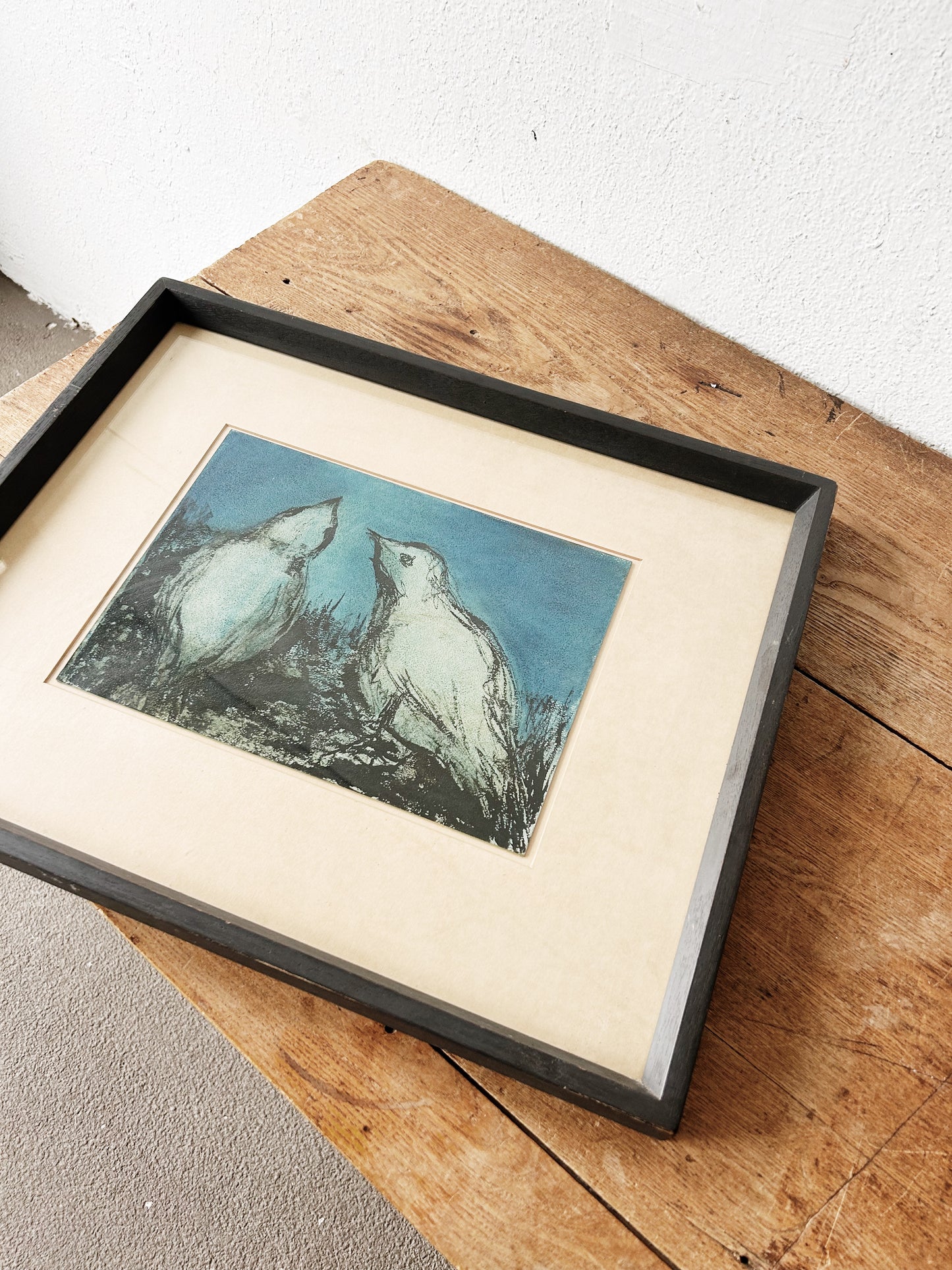 Mid Century Original Signed Painting