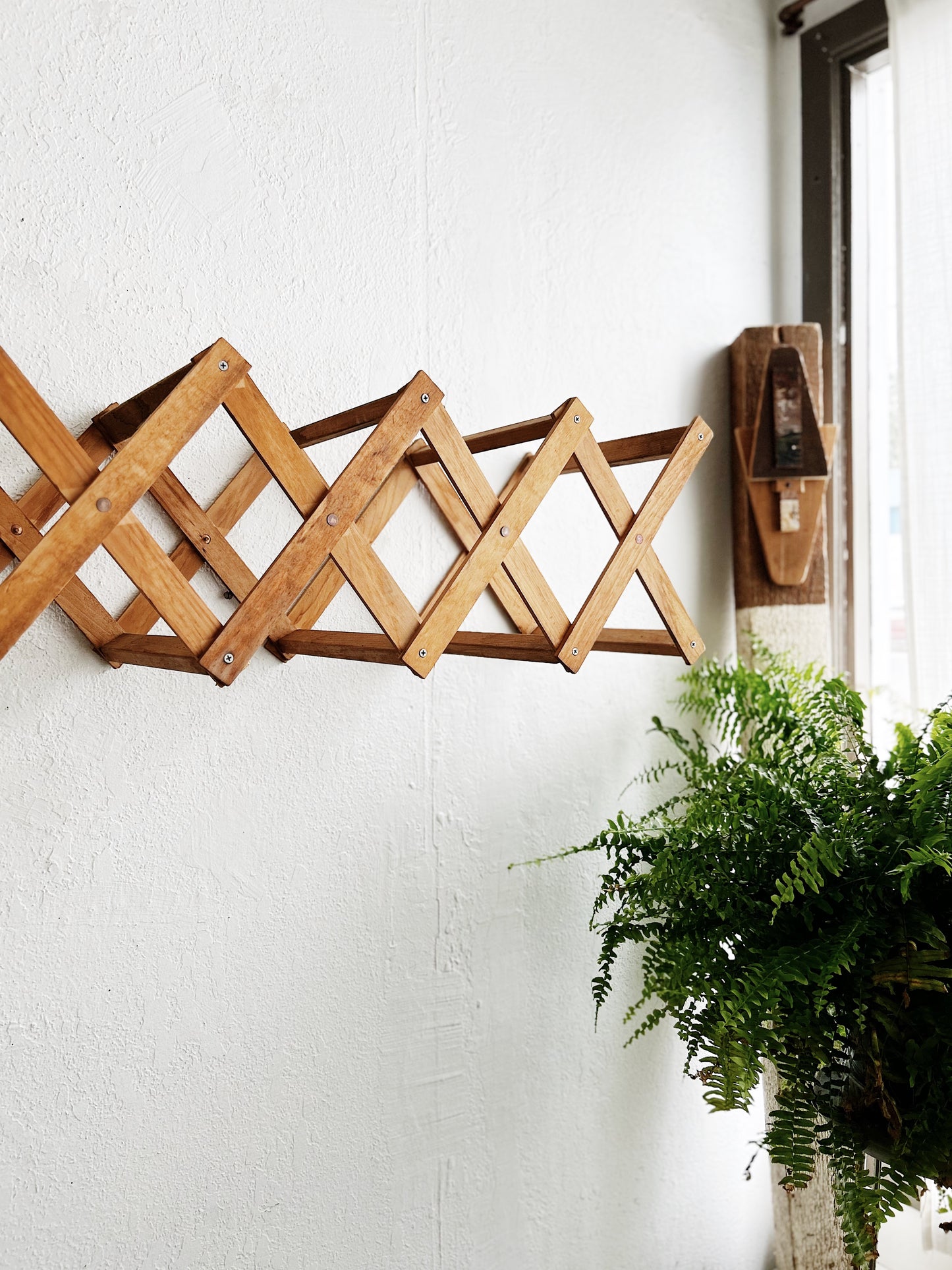 Giant Wood Accordion Sculpture