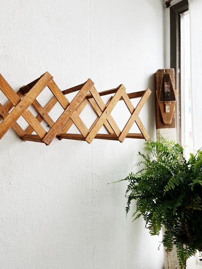 Giant Wood Accordion Sculpture