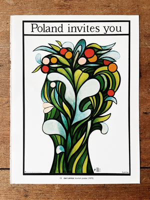 Vintage Polish Art Poster
