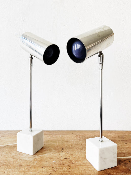 Neal Small for Koch and Lowy Marble Base Lamp