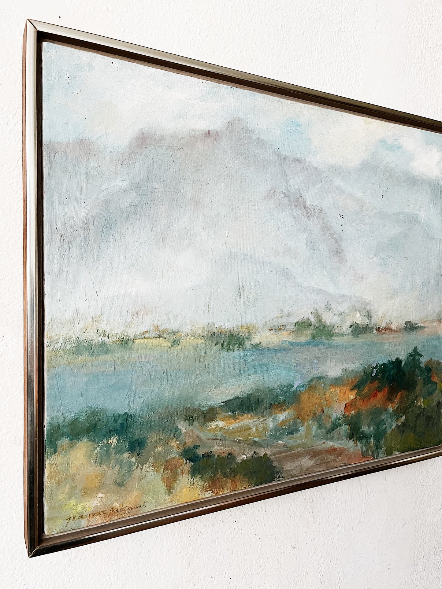 Original Jeanne Moment Oil Painting