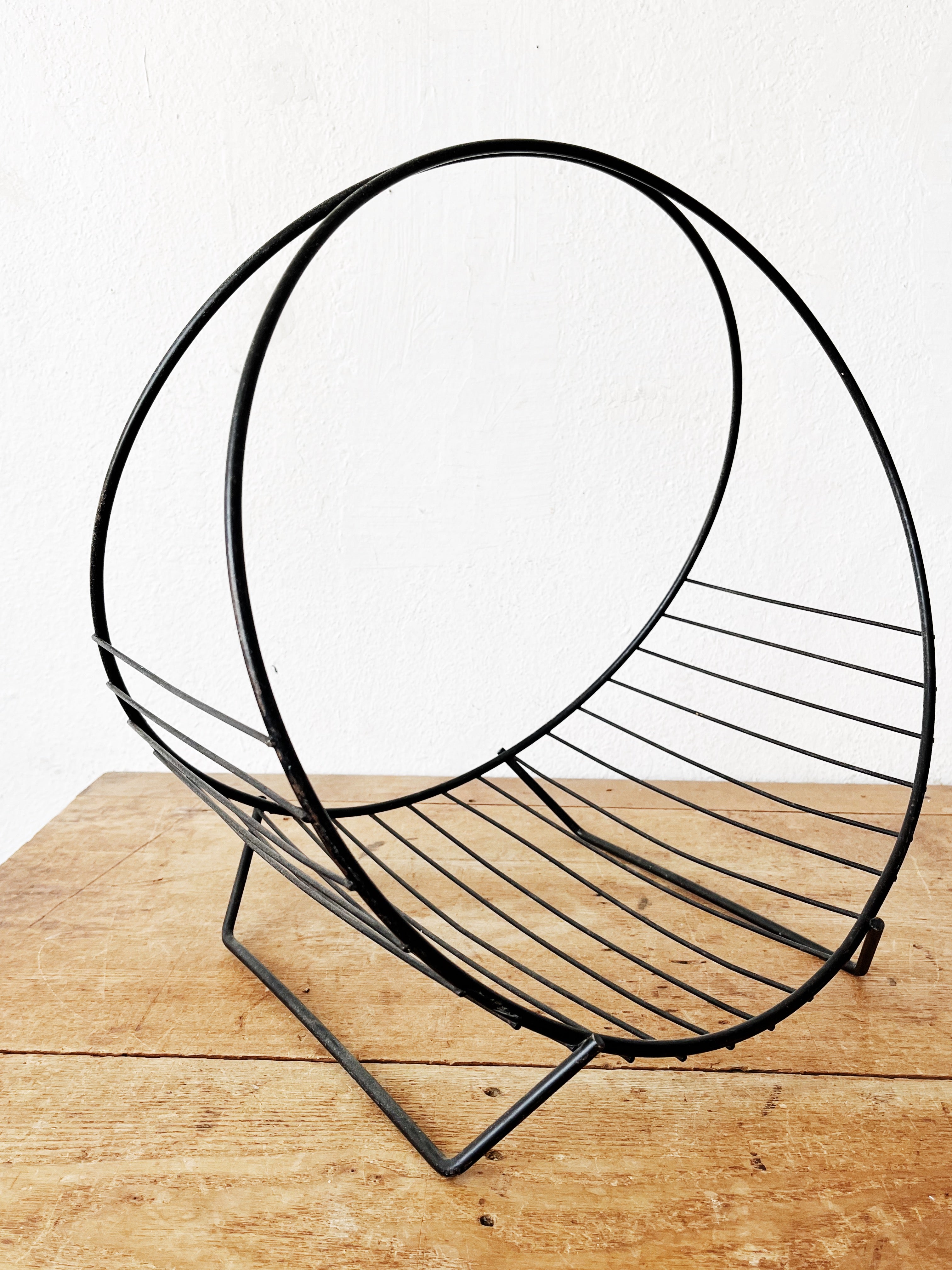 Mid Century Wood Holder