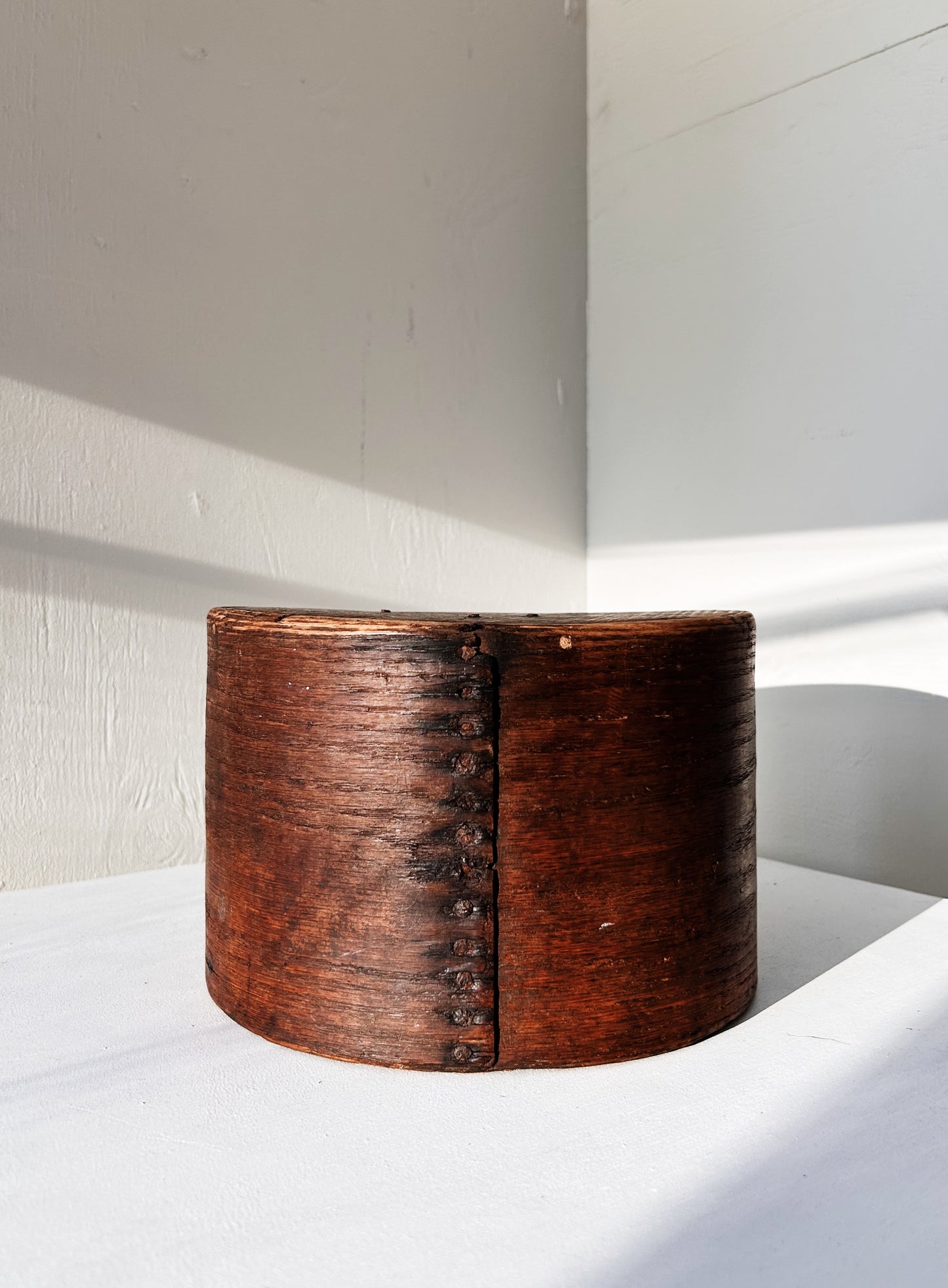 Primitive Wood Grain Measure Bowl