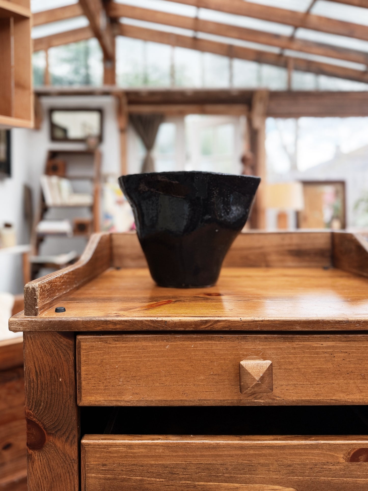 Vintage Wood Cabinet