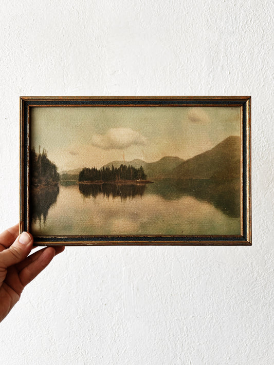 Antique Pressed Lithograph