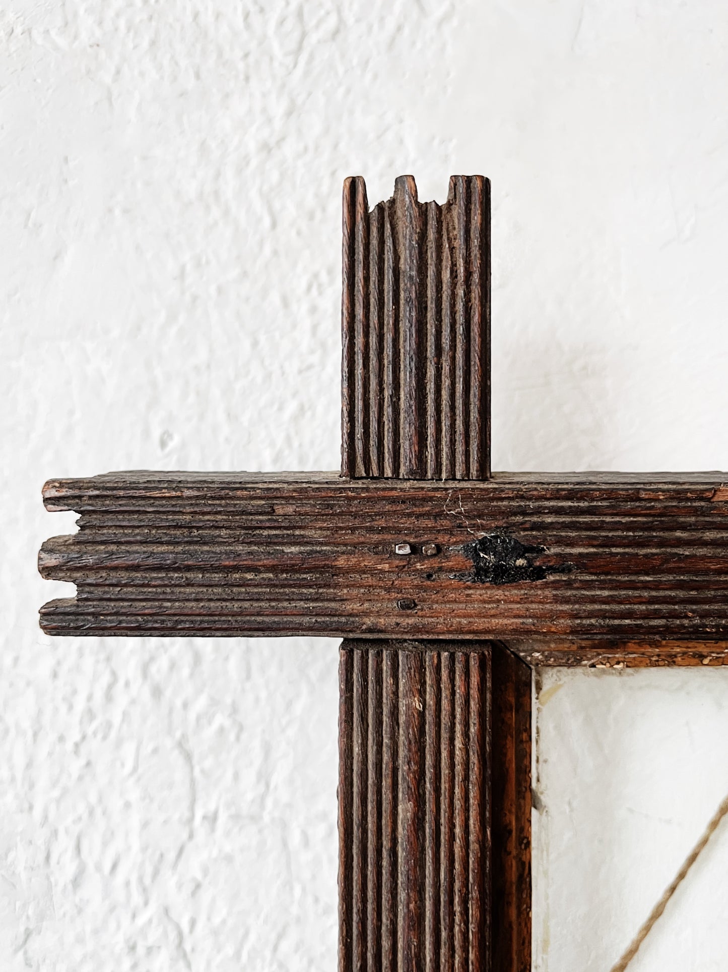Antique Adirondak Wood Frame