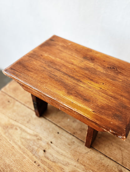Handmade Primitive Stool