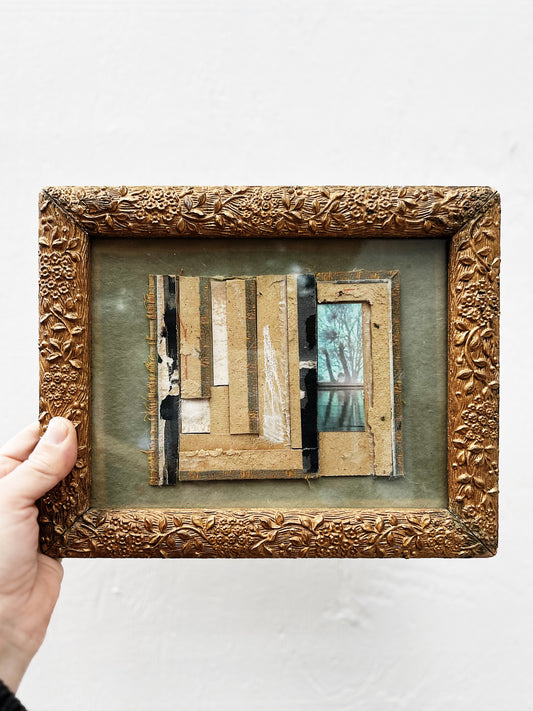 Original Mixed Media Collage by Claire Olberding