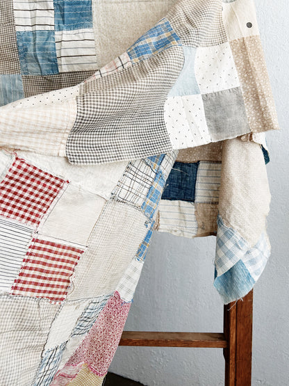 Antique Cotton Quilt Top