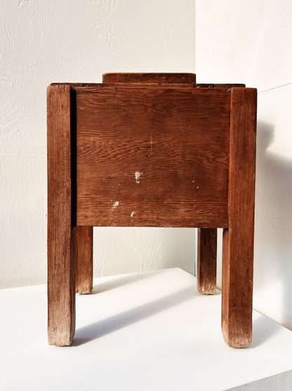 Primitive Shoeshine Box