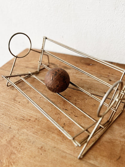 Vintage Expandable Book Rack