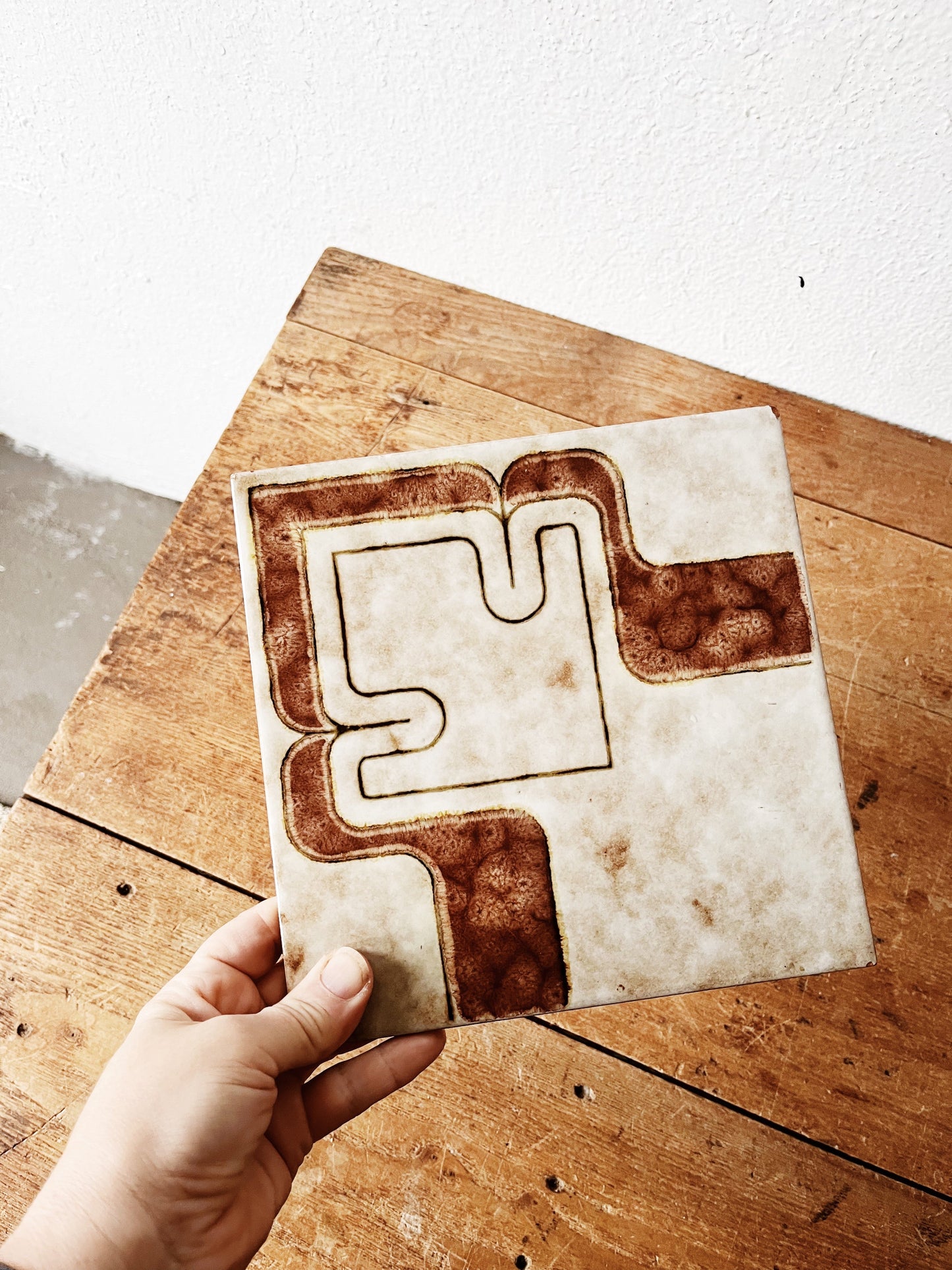 Vintage Spanish Tile Trivet