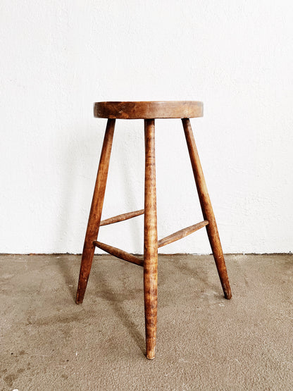 Primitive Maple Stool
