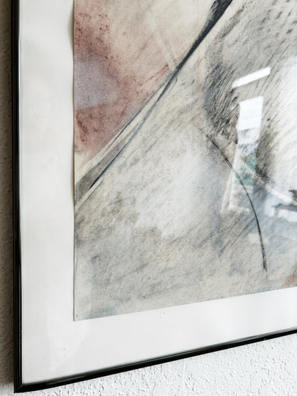 Large Mixed Media Abstract Painting