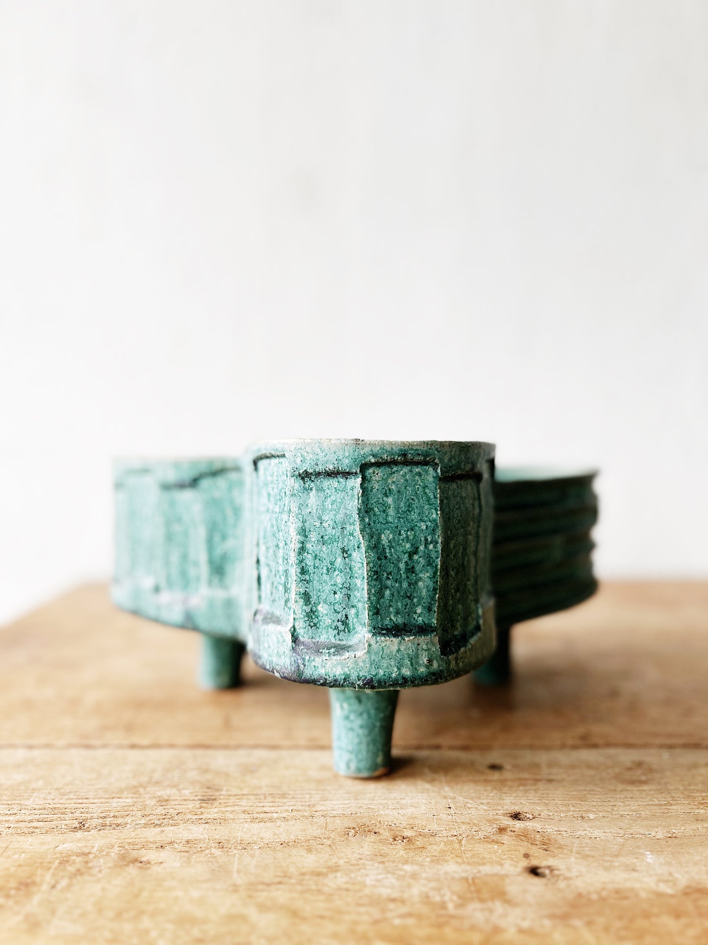 Mid Century Ikebana Planter