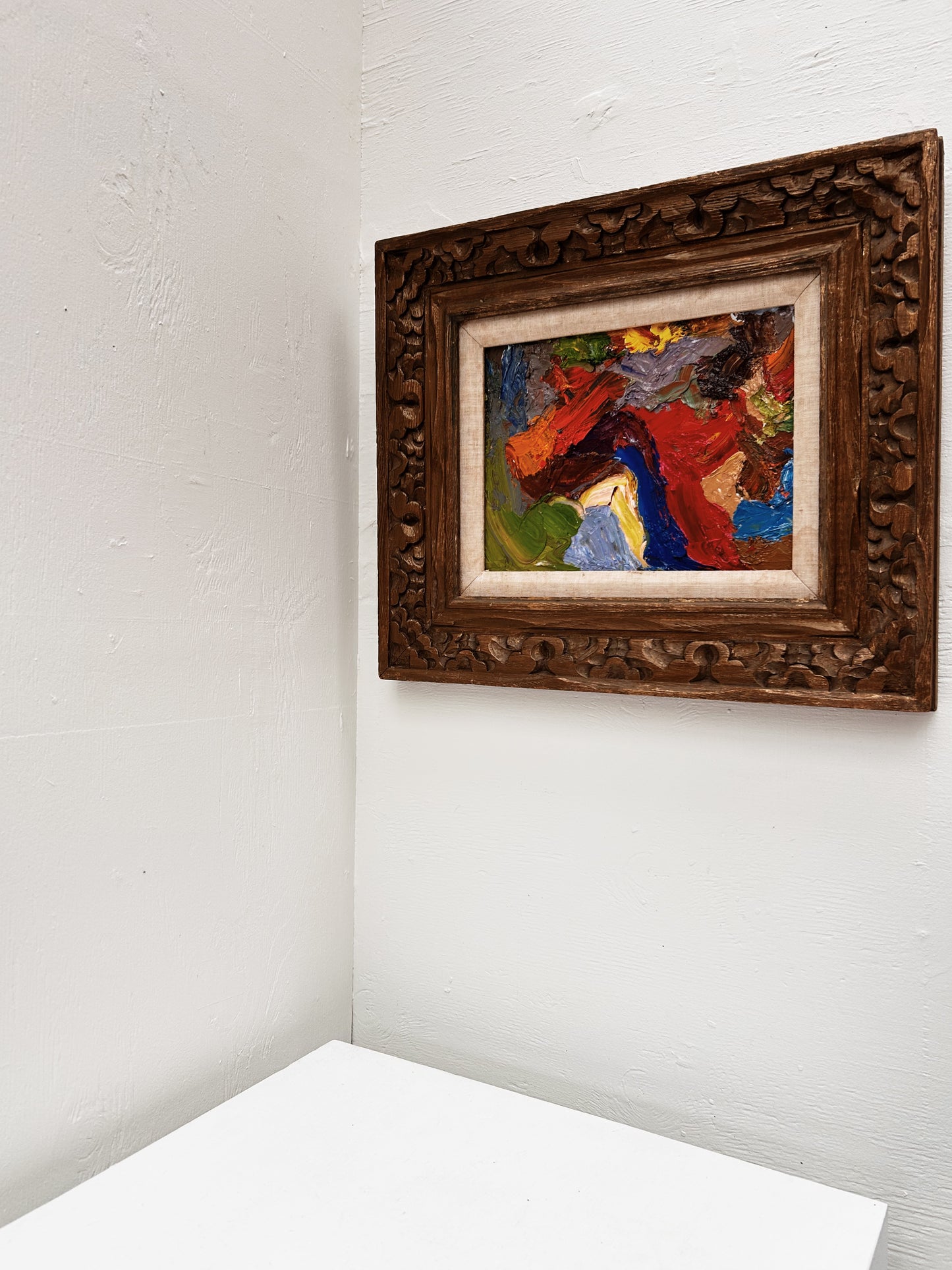 Mid Century Impasto Abstract