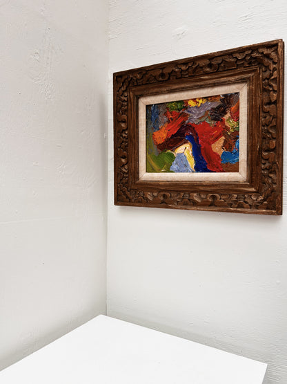 Mid Century Impasto Abstract