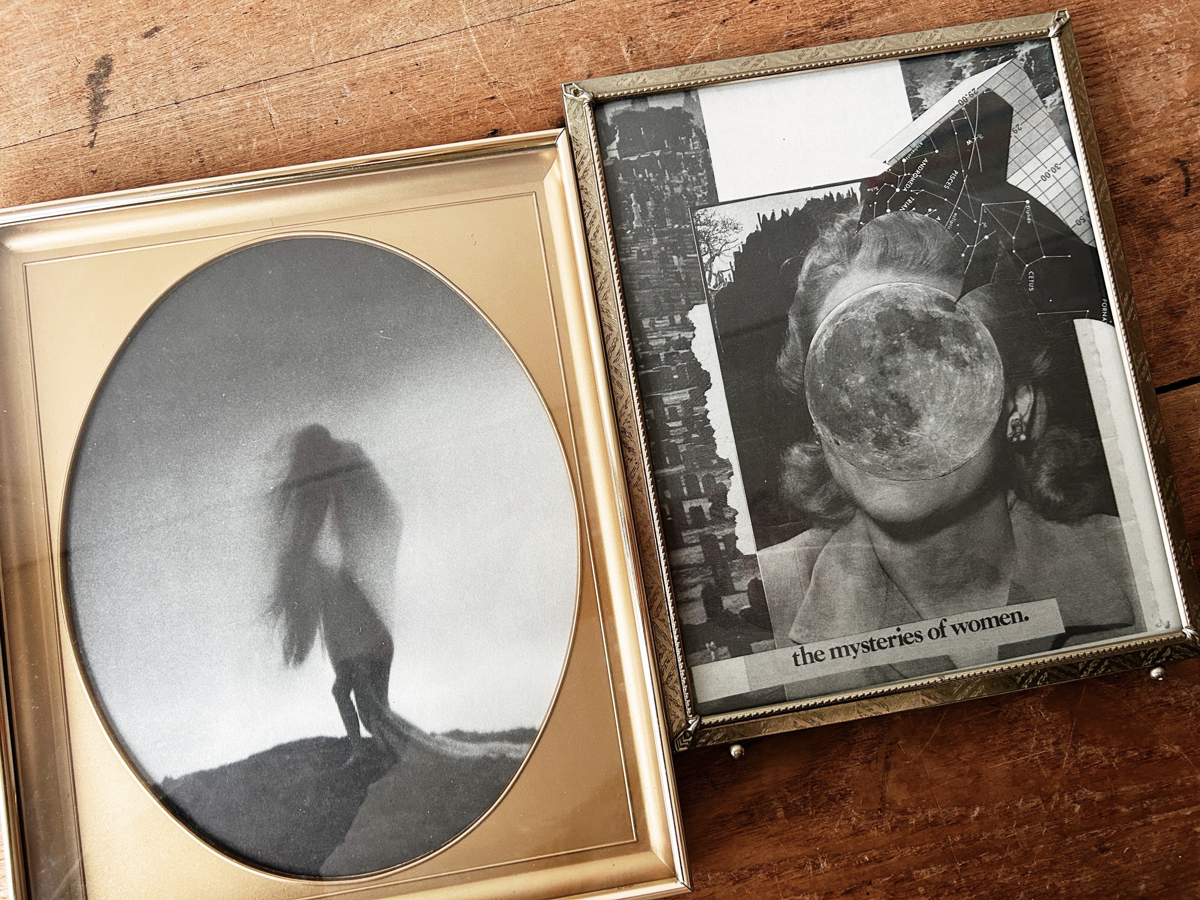 Mid Century Frame with Art Print - Thumbnail 3