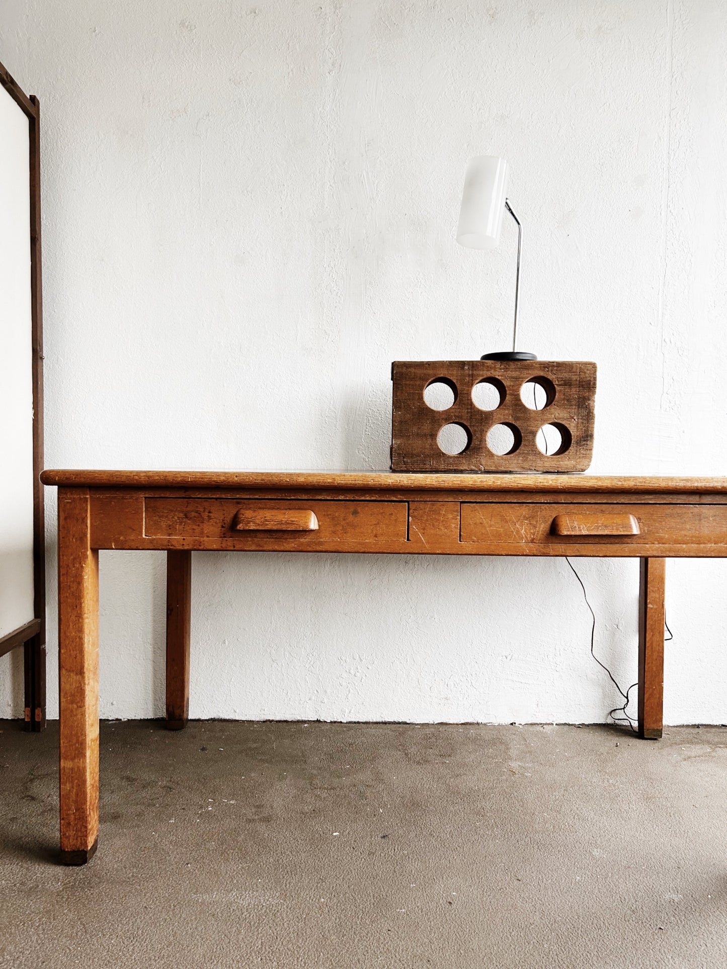 Handmade Chunky Wood Wine Rack