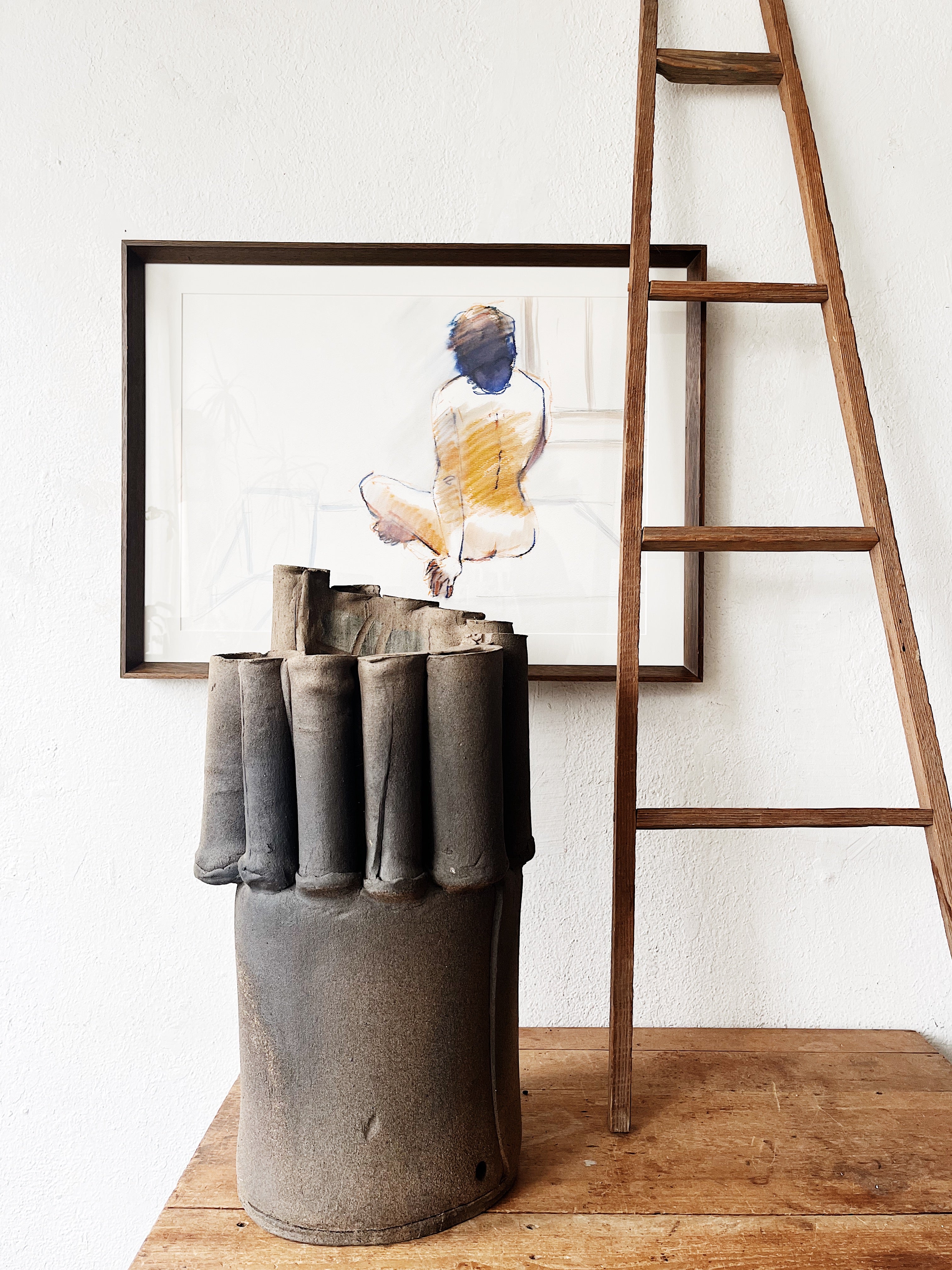 Handmade Brutalist Planter - Thumbnail 3