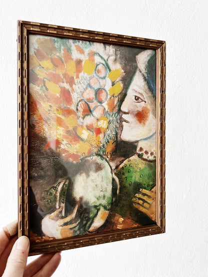 Vintage Framed Marc Chagall Print