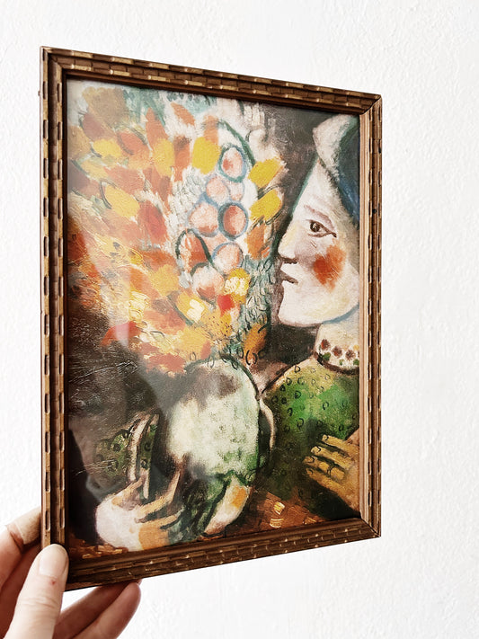 Vintage Framed Marc Chagall Print
