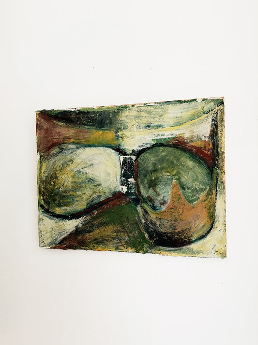 Vintage Original Abstract Painting